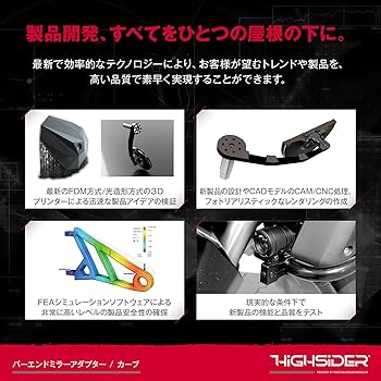 デイトナ　ハイサイダー　バーエンドミラー　バーエンドアダプター　セット Amazon | デイトナ(Daytona) バーエンドミラー アダプター